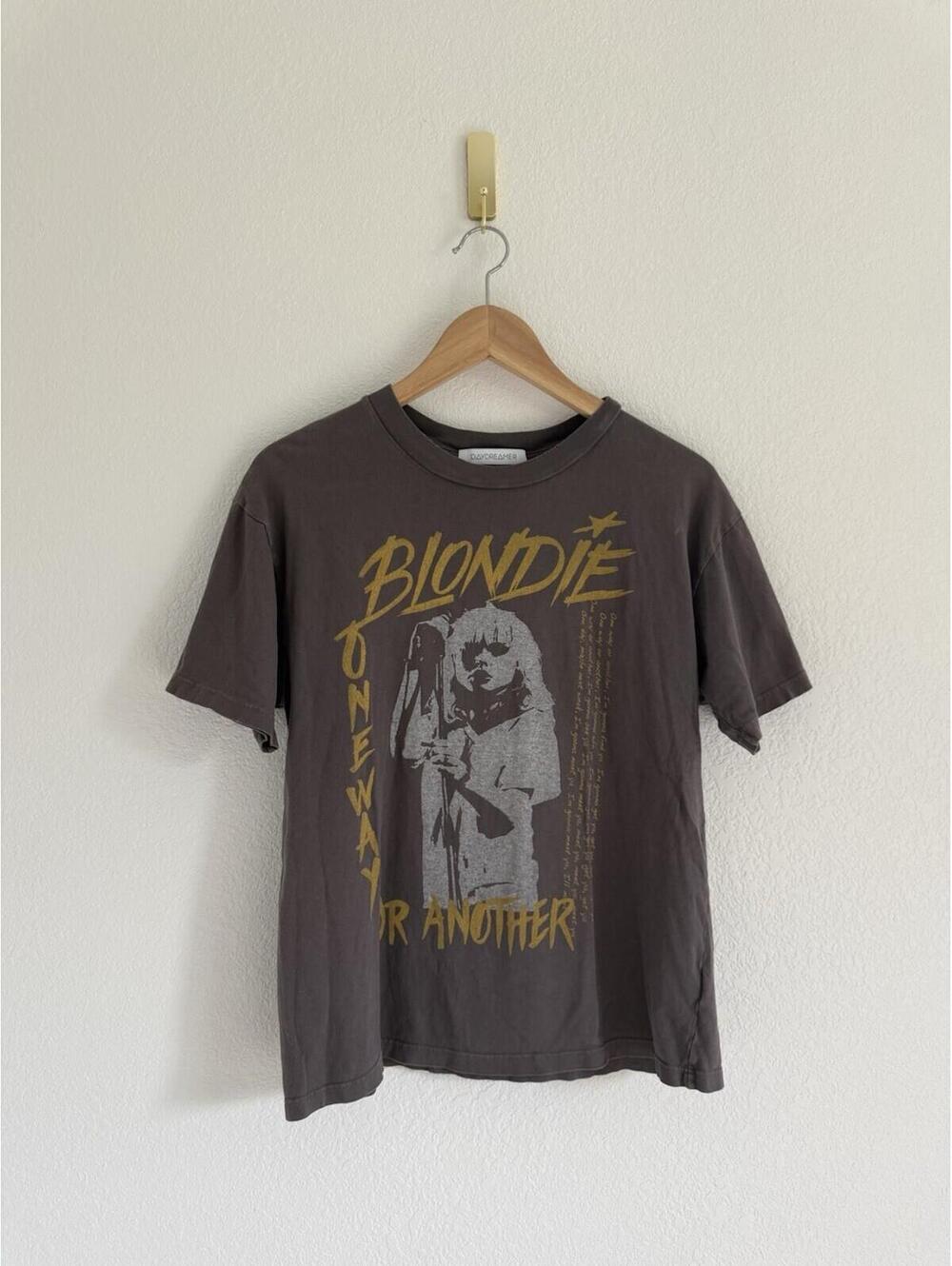 Daydreamer Blondie One Way or Another Weekend Oversized Tee Sz S Cotton - Picture 3 of 8